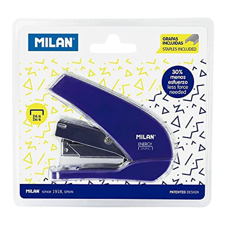 Picture of 191071-Milan Blister pack energy saving compact stapler